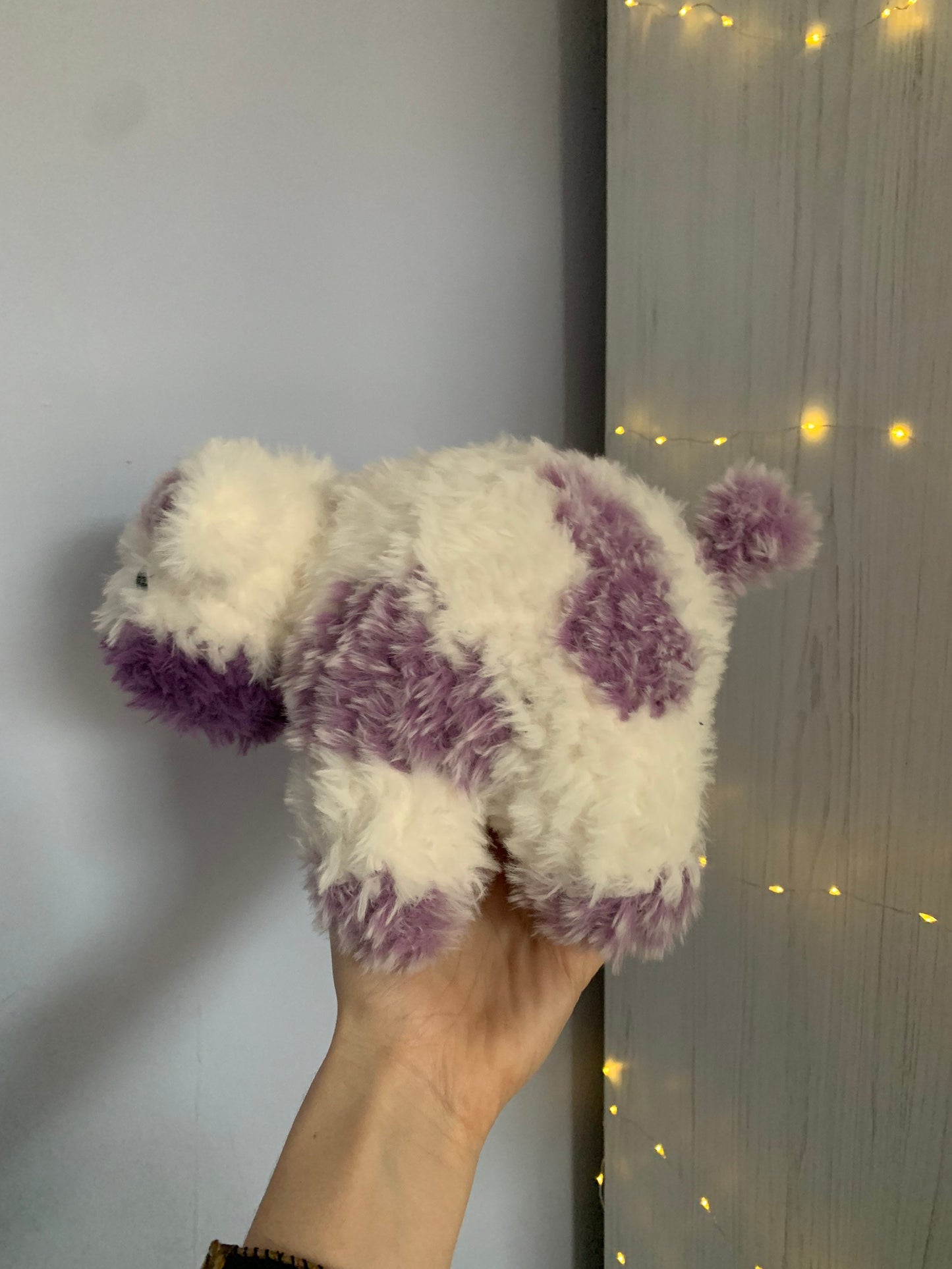 Fluffy Highland Pastel Purple